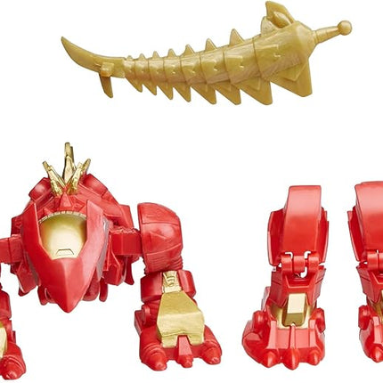 Marvel Mech Strike Mechasaurs, 4-Inch Iron Man with Iron Stomper Mechasaur Action Figures, Super Hero Toys for Kids Ages 4 and Up