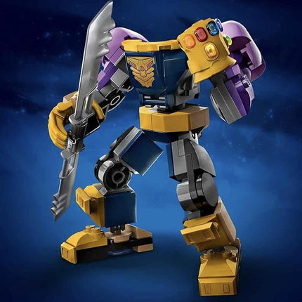 LEGO 76242 Marvel Mechanical Thanos Armor, Avengers Collector's Set, Building Toy with Infinity Glove for Children from 6 Years