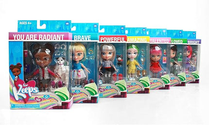 Loyal Subjects - for Keeps - Sophia Girl with Cupcake Keepsake Hot Pink 5" Action Figure (Net)