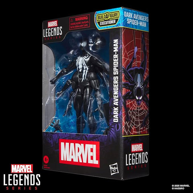 Marvel Legends Series Dark Avengers Spider-Man, Avengers Comics Collectible 6-Inch Scale Action