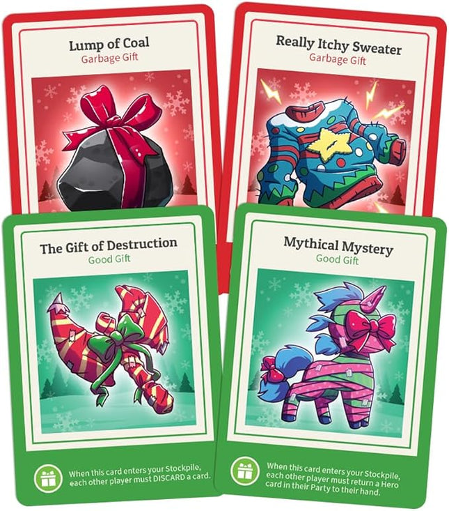 Unstable Games - Here to Sleigh Holiday Expansion Pack - Designed to be added to your Here to Slay Base Game