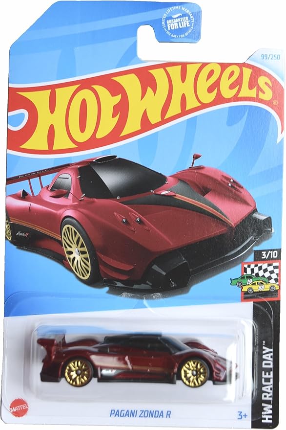 Matchbox Hot Wheels Pagani Zonda R, HW Race Day [red] 99/250