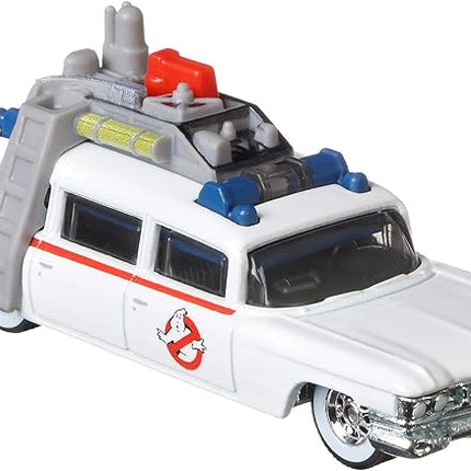 Hot Wheels Real Riders Ghostbusters Classic ECTO-1 Die-Cast Vehicle 1:64 Scale