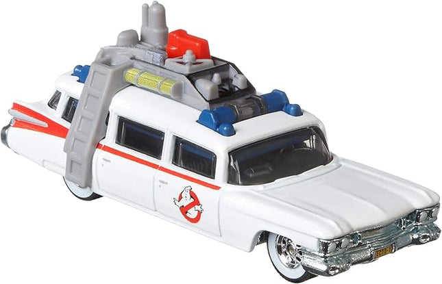 Hot Wheels Real Riders Ghostbusters Classic ECTO-1 Die-Cast Vehicle 1:64 Scale