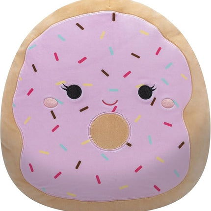 Squishmallows Original 14-Inch Dabria Pink Donut with Sprinkles - Official Jazwares Large Plush