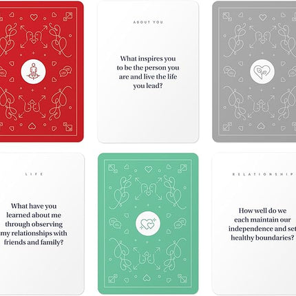 BestSelf Intimacy Deck Expansion Pack, 50 Conversation Starters for Couples, Meaningful Chats. Relationship Building Game