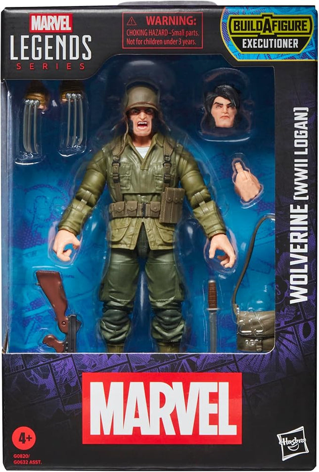 Marvel Legends Series Wolverine (WWII Logan), X-Men Comics Collectible 6-Inch Scale Action