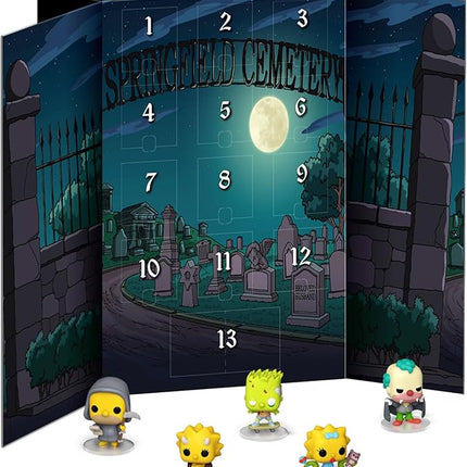 Funko Pop! Advent Calendar: The Simpsons - 13 Days of Surprises - Collectable Vinyl Mini Figures - Mystery Box - Gift Idea - Holiday Present for Girls, Boys & Kids - Christmas Countdown