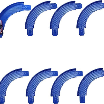 Track Connectors Pieces Compatible with Hot Wheels,90 Degree,Size L,8 Packs