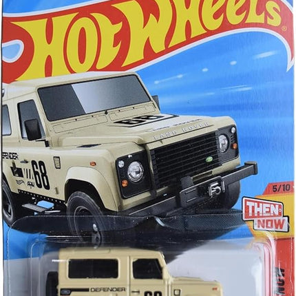 Hot Wheels Land Rover Defender 90, Then and Now 5/10 [tan] 210/250