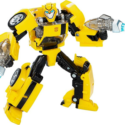 Transformers Legacy United Deluxe Class Animated Universe Bumblebee, 5.5-Inch Converting Action Figure, 8+