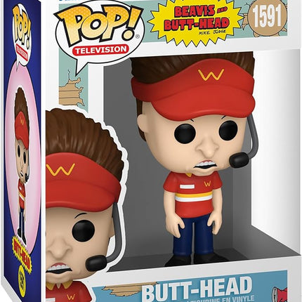 Funko POP TV: Beavis & Butt-Head – Butt-Head - Beavis and Butthead - Collectable Vinyl Figure - Gift Idea - Official Merchandise - for Kids & Adults - TV Fans - Model Figure for Collectors