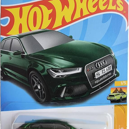 Hot Wheels '17 Audi RS 6 Avant, HW Wagons 1/5 [Green] 187/250