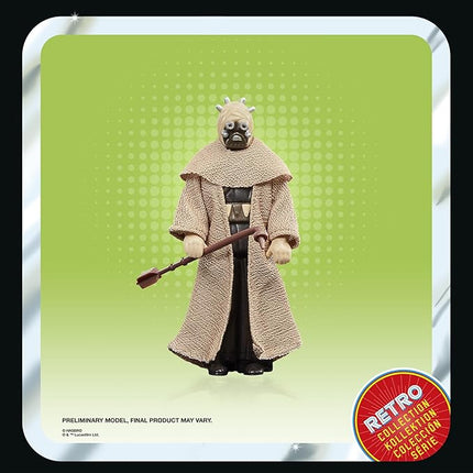STAR WARS Retro Collection Tusken Warrior, The Book of Boba Fett 3.75 Inch Collectible Action Figures, Ages 4 and Up