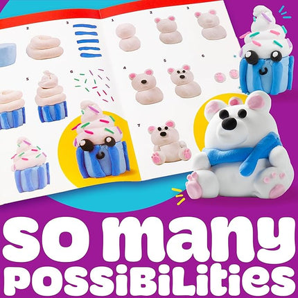 Play-Doh Brand Air-Dry Clay Bucket, Paintable White Modeling Clay, Arts & Crafts Gift, Craft Supplies, Sculpting and Molding Clay for Kids