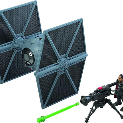 STAR WARS Mission Fleet Stellar Class Moff Gideon Outland TIE Fighter Imperial Assault 2.5-Inch-Scale Figure and Vehicle, Kids Ages 4 and Up