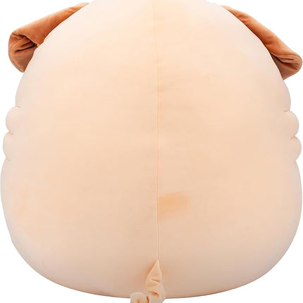 Squishmallows Original 24in Morton The Brown Shar Pei Dog – Official Jazwares Plush (Jumbo)