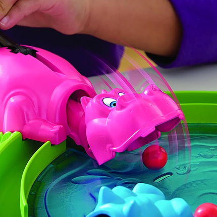 Hasbro Gaming Hungry Hungry Hippos Game for Preschoolers | Instant Marble Relaunch, Easy Set-Up & Storage| Ages 4 and Up | 2 to 4 Players | Kids Games