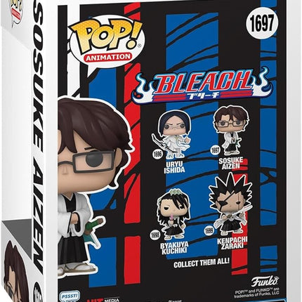 Funko POP Animation: Bleach - Aizen Sousuke - Bleach - Collectable Vinyl Figure - Gift Idea - Official Merchandise - for Kids & Adults - Anime Fans - Model Figure for Collectors and Display