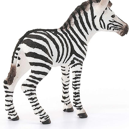 Schleich Wild Life, Animal Figurine, Animal Toys for Boys and Girls 3-8 Years Old, Zebra Foal, Ages 3+