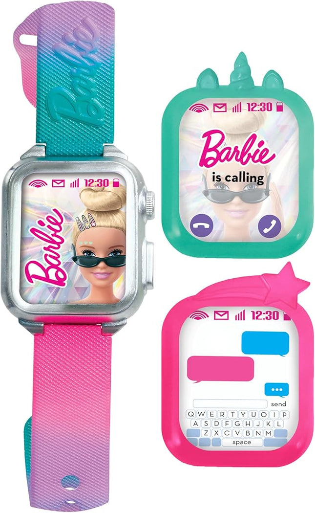 Barbie Photo Filter Play Camera and Play Smart Watch Set with Lights and Sounds, Pretend Play, Kids Toys for Ages 3 Up by Just Play