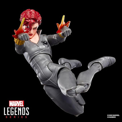 Marvel Legends Series Black Widow, Uncanny X-Men #268 (1990) and Avengers Comics-Inspired 6-Inch Scale Action Figure with Character-Sized Comic Accessory
