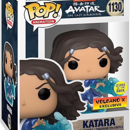 Funko POP! Animation Avatar Katara (Glow in The Dark & Metallic), Exclusive