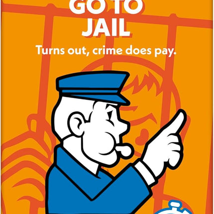Monopoly Go to Jail Expansion | Add More Fun to Classic Monopoly Game and Play Faster | Ages 8+ | 2-6 Players | 40 Mins. | Family Board Games
