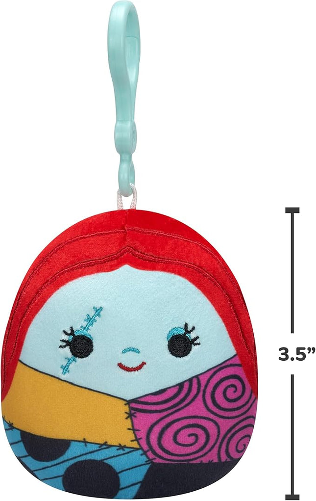 Squishmallows Original 3.5in Disney Jack Skellington and Sally Clip 2-Pack – Official Jazwares Plush