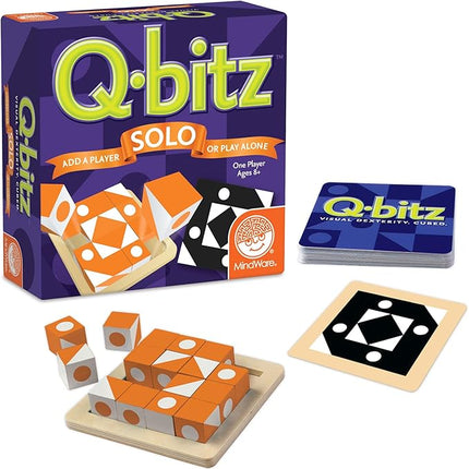 Mindware Q-bitz Solo: Orange Game