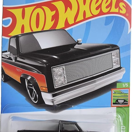 Hot Wheels '83 Chevy Silverado, HW Slammed 1/5 [Black] 191/250
