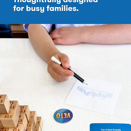 SimplyFun Eye to Eye - A Classic Category Matching and Conversation Game - A Prediction Game for Kids - 3 to 6 Players - Ages 10 & Up