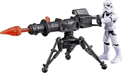 Star Wars Mission Fleet Gear Class Imperial Cannon Assault, 2.5-Inch-Scale Stormtrooper Action Figure, Toy for Kids Ages 4 and Up (F3786)
