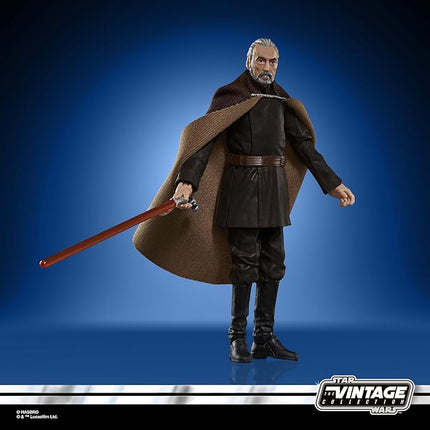 STAR WARS The Vintage Collection Count Dooku, Attack of The Clones 3.75 Inch Collectible Action Figure
