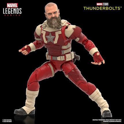 Marvel Legends Series Yelena Belova and Red Guardian 2-Pack, Thunderbolts* Movie Collectible 6-Inch Action Figures