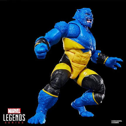 Marvel Legends Series Marvel's Beast, Astonishing X-Men Comics-Inspired Collectible 6-Inch Scale Action Figure with Character-Sized Comic Accessory