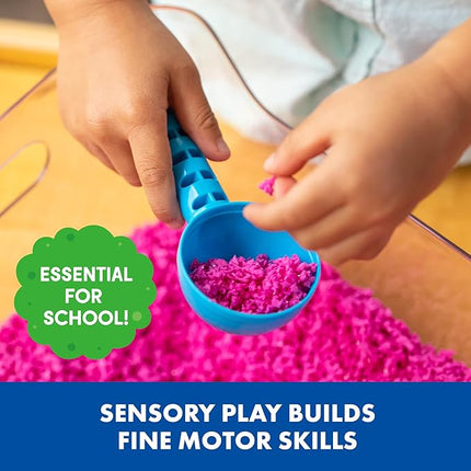 Educational Insights Pluffle® 4-Pack - Sensory Bin Foam Set, No Mess Alternative to Sand Toys & Slime for Toddlers at Home or in The Classroom, Fun Sensory Table Filler, Gift for Kids Ages 3+