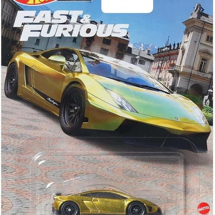 Hot Wheels Premium Fast and Furious Lamborghini Gallardo LP 570-4 Superleggera (Gold)