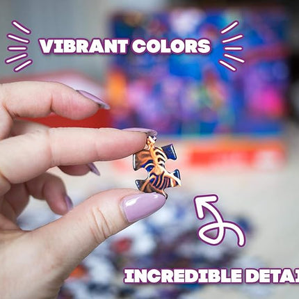 Boo Boulevard Halloween Puzzle by Tara Lesher | 1000 Piece Jigsaw Puzzle for Adults and Kids | Interactive Brain Teaser for Family Game Night | 29 x 20 Inches