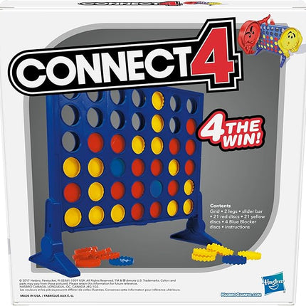 Hasbro Gaming Connect 4 Strategy Board Game for Ages 6 and Up (Amazon Exclusive)