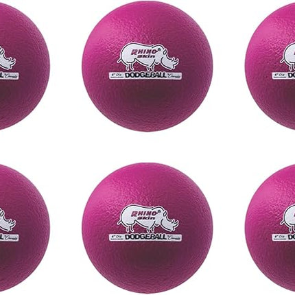 Champion Sports® Rhino Skin® Low Bounce Dodgeball Sets & Singles for Playground, PE, Backyard & League Games – Team Sports Equipment for Youth & Adults