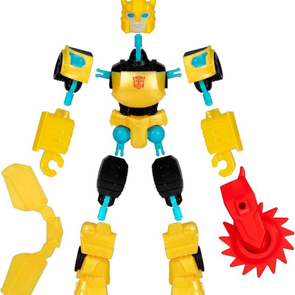 Transformers MixMashers Bumblebee Custom Mix-and-Match Action Figure & Accessories, 5-Inch-Scale (12 cm) Robot Toys for Kids Ages 4+
