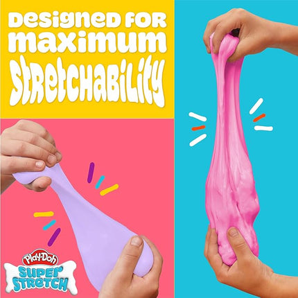 Play-Doh Super Stretch 30-Pack, Gifts for Kids, Popular Kids Toys, Party Favors for Ages 8-12, Compound Packs, Play Doh Bulk Pack, Kids Gifts 8-12
