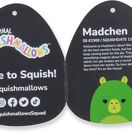 Squishmallows Original 8-Inch Madchen Lime Scented Capybara - Official Jazwares Plush