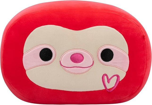 Squishmallows Stackables Original 12-Inch Rupert Red Sloth with Heart Embroidery - Ultrasoft Official Jazwares Plush