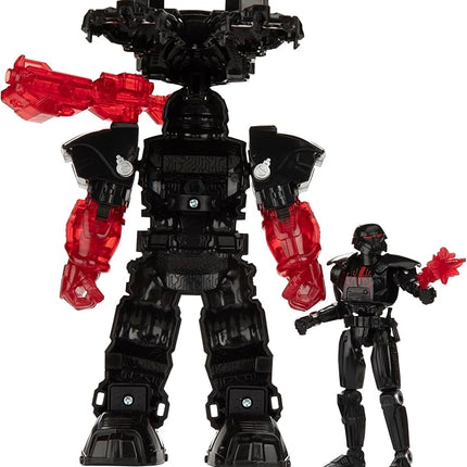 STAR WARS Epic World of Action Dark Trooper Mech Force Suit, 6.5-Inch Mech Suit & 4-Inch Action Figure, Toys for Boys & Girls Ages 4+