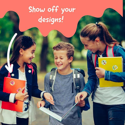 Hello Blink - Sticker Maker - Refill Pack with 80 Glitter Stickers - Children Ages 8+