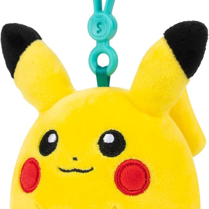 Squishmallows Original Pokémon Pikachu Clip - Ultrasoft Official Jazwares Plush