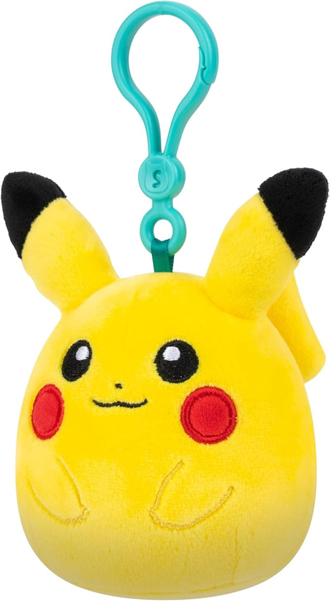 Squishmallows Original Pokémon Pikachu Clip - Ultrasoft Official Jazwares Plush