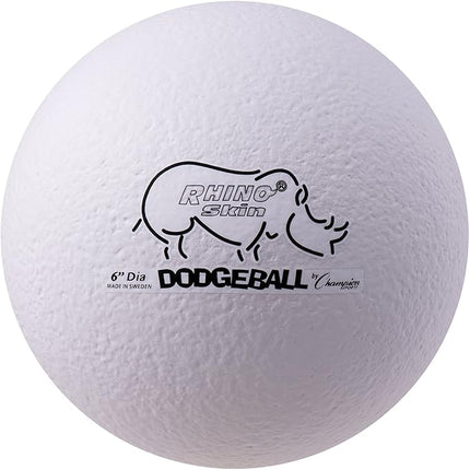 Champion Sports® Rhino Skin® Low Bounce Dodgeball Sets & Singles for Playground, PE, Backyard & League Games – Team Sports Equipment for Youth & Adults